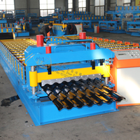 Machine entièrement automatique de fabrication de carreaux émaillés, machine de formage à froid de panneaux de toiture en acier coloré à haute efficacité