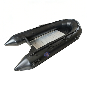 Bote Inflable de Pesca de PVC de 320 cm (12 pies) para 6 Personas, Personalizado en China, con Piso de Aluminio para Mar y Océano - Product Image 1