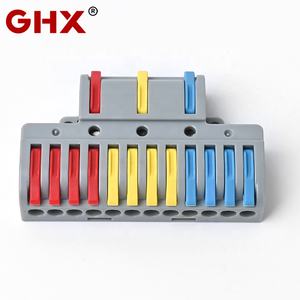 Terminais de Comunicação Universal GHX LT3-12 3-em-12 Saídas Conector de Fio de Liberação Rápida Push-In - Product Image 2