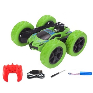Amazoned 2.4Ghz Control remoto Stunt Car 4WD Drifting Stunt Car Toys RC Coche eléctrico de alta velocidad - Product Image 1