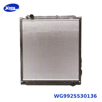 Radiador para Camión de Trabajo Pesado WG9925530136 para Motor HOWO, Conjunto de Radiador de Refrigeración y Conjunto de Piezas de Repuesto del Sistema de Refrigeración