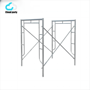 Matériel d'échafaudage d'<span class=keywords><strong>occasion</strong></span> : Ensemble d'échafaudages mobiles pour façade, échelles et échafaudages - Product Image 2
