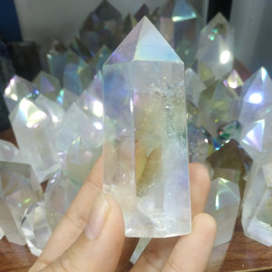 Bán Buôn Freeform Pha Lê Cây Đũa Phép Chữa Bệnh Đá Thiên Thần Aura Rõ Ràng Thạch Anh Điểm Cho Trang Trí Nội Thất - Product Image 3