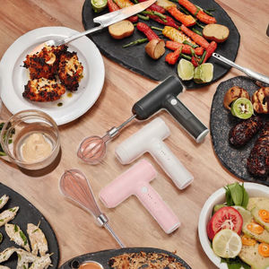 Robot de cuisine électrique en acier, accessoires pour <span class=keywords><strong>boulanger</strong></span>, mélange de nourriture et de produits de boulangerie - Product Image 5