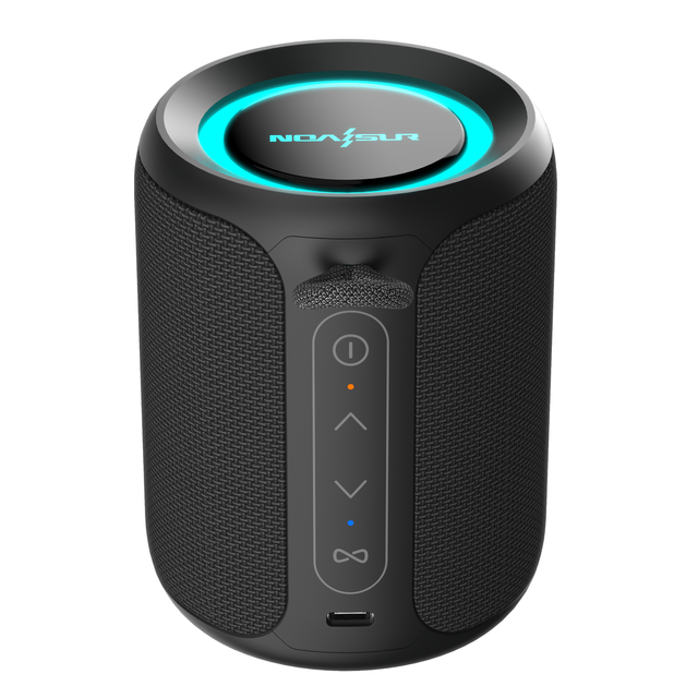 Portable Bluetooth MINI Speaker IPX6 Waterproof 15W Powerful Sound Box Bass Wireless Pairing RGB Light TF TWS Speakers