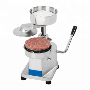 Burger Meat Pie Forming Machine 150Mm Commercial Manual Hamburger Patty Press Machine