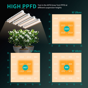 หลอดไฟ LED T8 T12 สำหรับปลูกพืชใต้หลังคา สเปกตรัมเต็ม ชิปปรับแต่งได้ ทดแทน LM301H 2.8μmol/<span class=keywords><strong>J</strong></span> สำหรับการปลูกพืช ออกดอก ปลูกเมล็ด และการเกษตร - Product Image 4