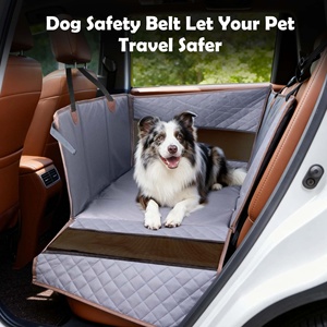 Coussin de siège de voiture antidérapant portable pour animaux de compagnie, pour les grands chiens, à placer sur le siège arrière pour les voyages en extérieur - Product Image 1