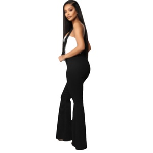 Pantalones <span class=keywords><strong>vaqueros</strong></span> elásticos transpirables para mujer, <span class=keywords><strong>vaqueros</strong></span> de talla grande a la moda, venta al por mayor - Product Image 2