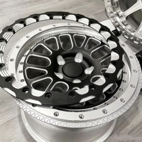 Nouvelles jantes en alliage d'aluminium forgé argentées à rayons multiples, Beadlock, concaves profondes, 18-22 pouces, 5x112 5x120, compatibles avec GTR SUV 4x4