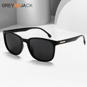 Gafas de Sol Polarizadas para Hombre, Montura Metálica Negra TR, Protección UV400, Lentes TAC, Estilo Casual para Conducir al Aire Libre - Product Image 3