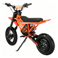 Moto électrique tout-terrain DOKIO Peak 2200W 48V avec batterie au lithium, moto sportive haute performance