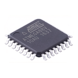 ATMEGA88V-10AU TQFP-32 ไมโครคอนโทรลเลอร์ไอซี แอมร์ ไมโครคอนโทรลเลอร์ ไมโครคอนโทรลเลอร์ 8 บิต - MCU 8kB แฟลช 0.5kB EEPROM 23 ขา I/O - Product Image 1