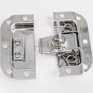 Loquet à ressort à pince torsadée verrouillable avec loquet papillon à nez, loquet à bascule pour boîte en bois, loquet à tourner - Product Image 6