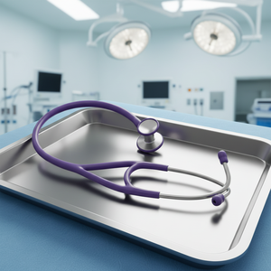 Stéthoscope médical professionnel Medco <span class=keywords><strong>de</strong></span> haute qualité MK01-122, source d'alimentation manuelle, acier inoxydable - Product Image 5