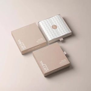 Source Usine Personnalisé Vêtements Vêtements Emballage Boîtes En Papier Boîte À Tiroir Télescope Kraft Boîte avec Ruban - Product Image 2