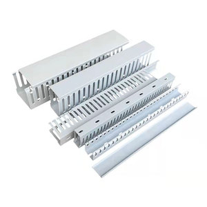 Môi trường PVC ống dẫn rãnh hệ thống dây điện Duct cáp nhựa <span class=keywords><strong>Trunking</strong></span> - Product Image 3
