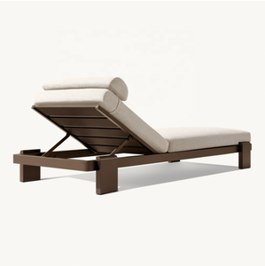 Sassanid extérieur contemporain patio jardin ensembles Hotel Resort fabriqué à la main <span class=keywords><strong>Vigo</strong></span> aluminium réglable Chaise - Product Image 4