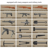 100069 716 pièces Blocs de construction de char moyen allemand n°4 de la Seconde Guerre mondiale, armes et soldats, jouets DIY, cadeaux pour enfants