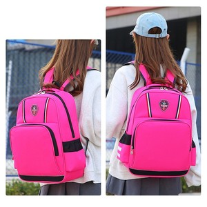 Sacs d'école personnalisés avec logo imprimé pour élèves du primaire et du secondaire, respirants, anti-choc, en tissu Oxford, sac moderne - Product Image 3