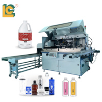 Impresora de Pantalla Mecánica Automática para Envases de Cosméticos con Control PLC Avanzado y Sistema de Secado UV Eficiente