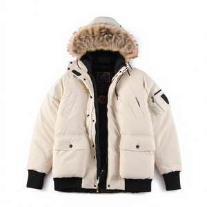 <span class=keywords><strong>Parka</strong></span> da Uomo Blu Royal con Pelliccia all'Ingrosso, Taglie Forti Stile Canada, Piumino Spesso Impermeabile per l'Inverno, Casual da Esterno per Coppie con Cappuccio Grande - Product Image 1