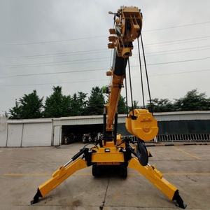 Grúa de araña de combustible diésel Grúa de elevación Máquina de construcción Crawler 3t Mini grúa de araña - Product Image 4