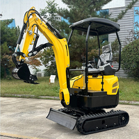 Mini-excavatrice ME18-1, 1,8 tonne, excavatrice hydraulique sur chenilles, EPA Euro 5, petite pelle, moteur Kubota, certifiée CE
