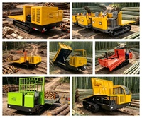 Mini-dumper chenillé KOP192, capacité de charge 800 kg, moteur diesel, Euro 5, certifié EPA, pour ferme et jardin