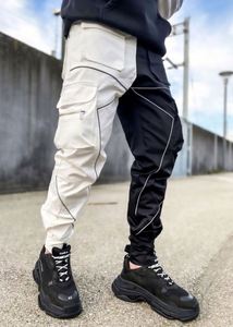Wholesale Gym Track Casual Corduroy Fleece Jogger Sweat Pants Drawstring Closure Reflective Tapes New Stylish Sport Clothing - Product Image 4