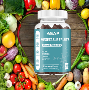 Suplemento alimenticio Frutas vegetales Superfood Greens Gummies Apoyo inmunológico Frutas vegetales Gummy - Product Image 2