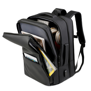 <span class=keywords><strong>Computer</strong></span> mezzanino leggero impermeabile multifunzionale ad alta capacità Logo personalizzato zaino per Laptop con USB - Product Image 4