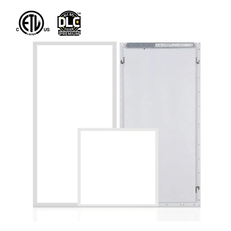 2x2 LED Panel Troffer Edge-Lit Flat Flush Drop plafoniera per Home Office School Hospital apparecchio di illuminazione ad alta efficienza energetica