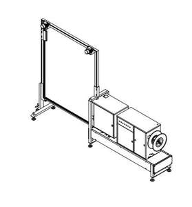 เครื่องแพ็กบล็อกเครื่องปรับอากาศสำหรับอิฐคอนกรีตมวลเบาอัตโนมัติสายการผลิต PLC ควบคุมการตรวจสอบระยะไกล - Product Image 2
