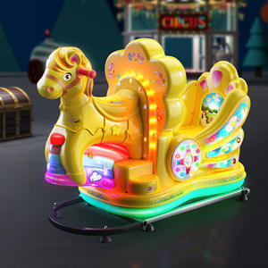 Voiture à bascule électrique à pièces pour enfants Pony Commercial Double Machine - Product Image 4