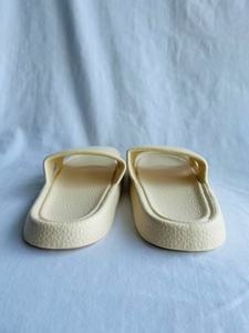 H011 Ciabatte da Donna Off-White con Suola in EVA 15MM per Interni, Taglie 36-41, Colore Unito, Punta Aperta, per Tutte le Stagioni, Tomaia in PU - Product Image 5