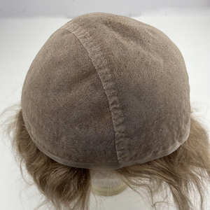 Perruque en dentelle pour hommes, très vendue, avec base en dentelle complète, confortable et respirante, cheveux Remy pour hommes - Product Image 3