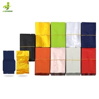 Lager Verschiedene Farben Aluminium folie Metalli siert Laminierter Kunststoff Heiß siegel Seiten zwickel Lebensmittel Vakuum beutel Kleiner Tee Verpackungs beutel