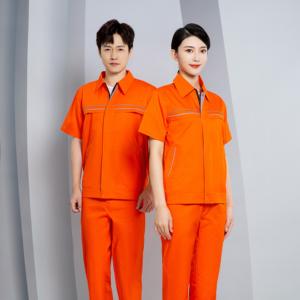 Project Worker Uniform Clothes Men Mechanic Coverall Overalls Workwear Jacket Pants Trousers Construction Safety Workwear - Product Image 2
