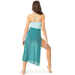 Maillot <span class=keywords><strong>de</strong></span> Ballet y Danza Lírica Color Verde Azulado, Trajes <span class=keywords><strong>de</strong></span> Danza Contemporánea para Niñas y Adultas, Actuación Artística, <span class=keywords><strong>Gimnasia</strong></span>, <span class=keywords><strong>Malla</strong></span> - Product Image 5
