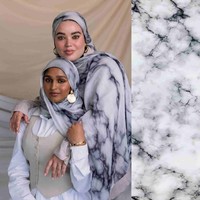 Tendance 2025 : Jilbab personnalisé avec logo, en modal satiné, respirant, léger, toutes saisons, châle de luxe pour femmes musulmanes