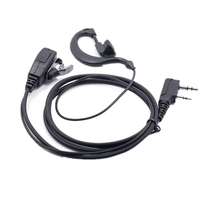 Baofeng talkie-walkie écouteurs casque pour BF-888S UV5R et autre modèle de poche talkie-walkie écouteur type K