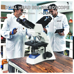 กล้องจุลทรรศน์ชีวภาพแบบ LED สองหัว รุ่น PULSE XSZ-107BN สำหรับสองคน มองเห็นได้หลายมุมมอง กำลังขยายสองหัว ปรับแต่งได้ตามความต้องการ (OEM) มาตรฐาน IP55 รับประกัน 1 ปี - Product Image 2