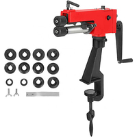 Machine de cintrage manuelle de plaques métalliques 2026 pour formes concaves et convexes, outil de cintrage à manivelle, machine de formage rotative RM08
