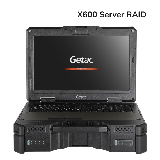 New Getac X600 Server Rugged Laptop with Intel Xeon Processor Windows 11 Pro English Keyboard Data Exchange & Storage Management