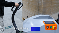 Robot d'emballage automatique intelligent pour palettes avec pré-étirement à 300 %, certifié CE, pour usine d'emballage