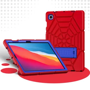 Grosir Pabrik tugas berat casing Tablet anak-anak tahan guncangan silikon 3 IN 1 + PC untuk Samsung Galaxy Tab A8 10.5 inci 2022