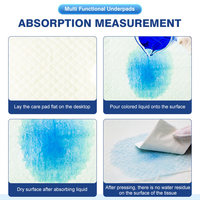 Coussinets absorbants jetables pour adultes, sous-couche pour lit, pour patients alités, couches absorbantes