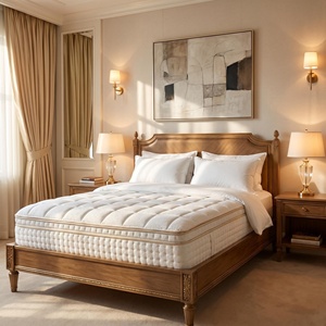 Matelas enroulable à ressorts indépendants en latex, design moderne, fermeté moyenne, mémoire de forme, compression douce, pour hôtel - Product Image 2