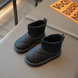 Bottes d'hiver chaudes classiques pour enfants, bottes de neige à tige basse, fourrées et épaisses, chaussures de course pour jeux en plein air pour garçons et filles actifs - Product Image 5